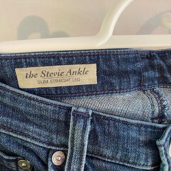 AG The Stevie Slim Straight Ankle Jean SZ 30 - Picture 4 of 8